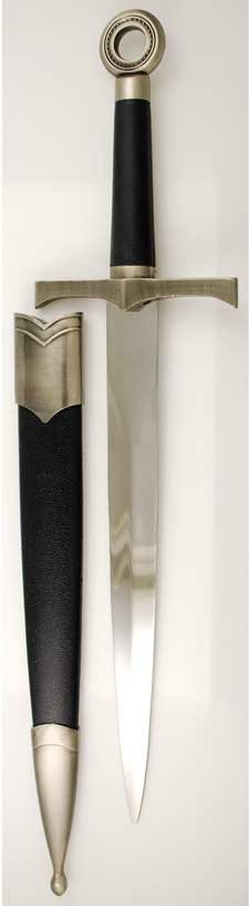 Black Medieval athame (image for) Black Medieval athame