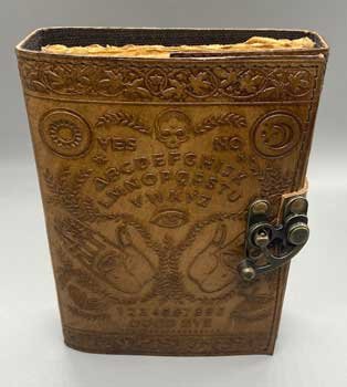 Ouija Board leather w/ latch (image for) Ouija Board leather w/ latch