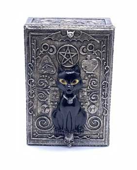 3 3/4"x 5 1/2" Cat Tarot box (image for) 3 3/4"x 5 1/2" Cat Tarot box
